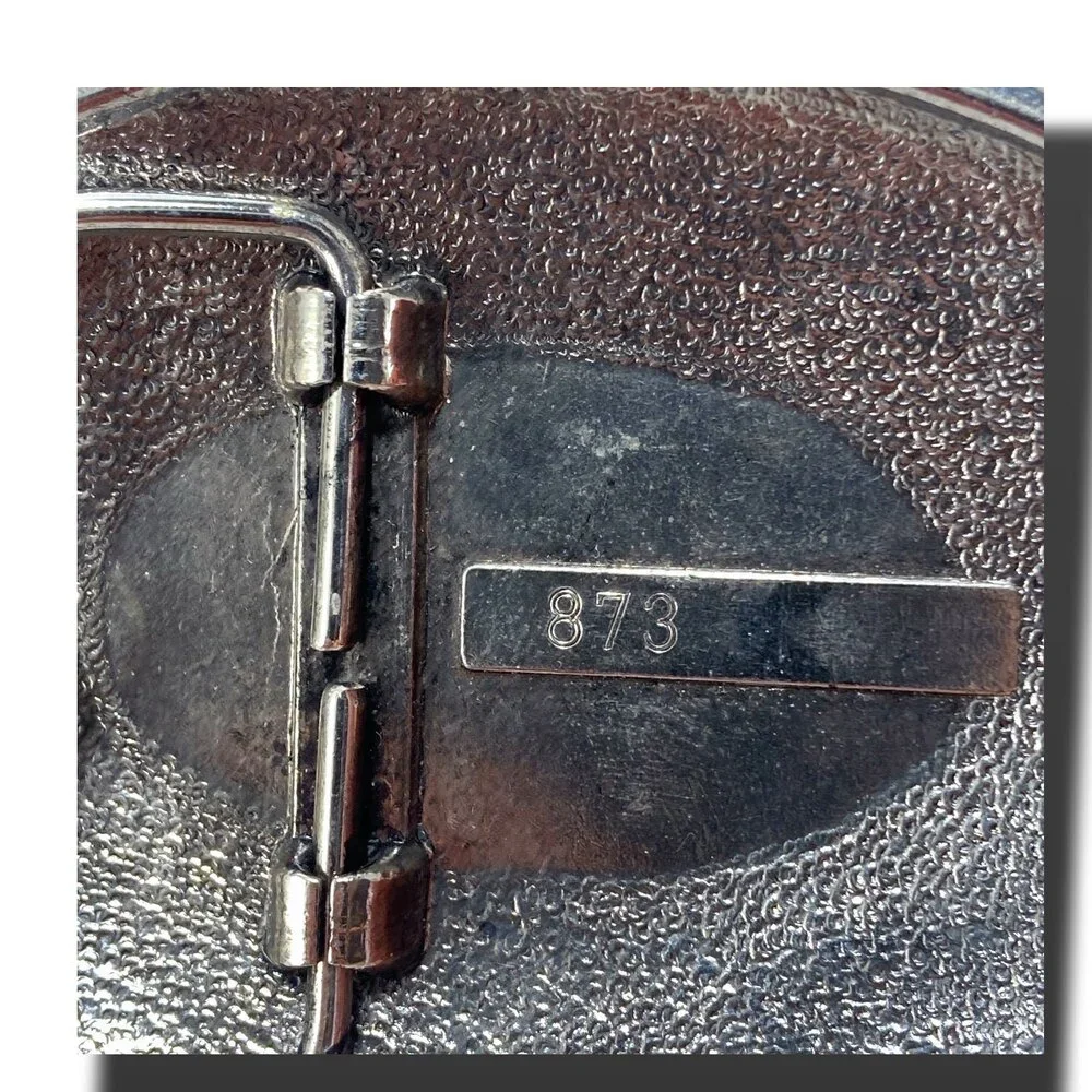 Belt Buckle COOP 25th Anniversary‎ Great Bend Association 1959-1984 Serial #873